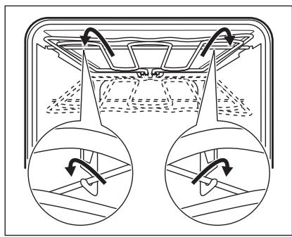 AEG-ELECTROLUX EEB355020M - Entfernen: Grill - 1