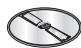 BOSCH MCM3201B - Slicing reversible disc – thick/thin - 1