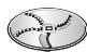 BOSCH MCM3201B - Disco reversible para cortar y rallar - 1