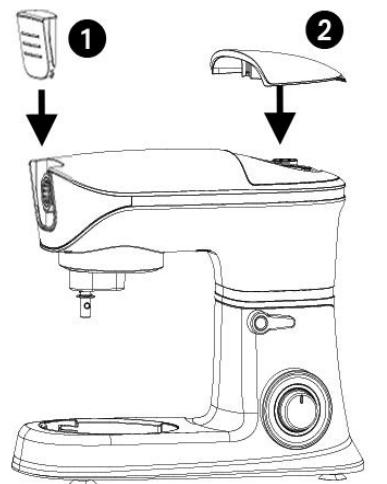 TECHWOOD TRO-1350 / TRO-1356 - Couvercles de sécurité - 1