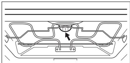 AEG-ELECTROLUX BEB355020M - The top lamp - 1