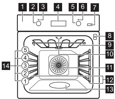 AEG-ELECTROLUX BEB355020M - General overview - 1