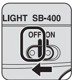 JOHNSON SB400 - Προσαρμογή του SB-400 στη μηχανή. - 1