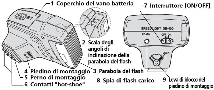 JOHNSON SB400 - Parti del lampeggiatore - 1