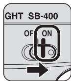 JOHNSON SB400 - De flitskop bijstellen - 2