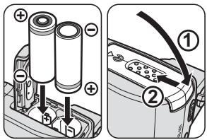 JOHNSON SB400 - De batterijen plaatsen - 2