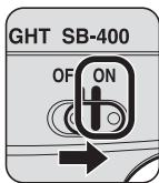 JOHNSON SB400 - Προσαρμογή της κεφαλής του φλας - 2