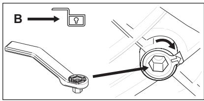 ELECTROLUX EW7H6843PP - Pour débloquer les verrous à l'arrière du tambour : - 4
