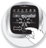 MOULINEX COMPANION XL GRIS HF80CB10 - 2- The pre-programmed settings can be - 3