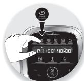 MOULINEX COMPANION XL GRIS HF80CB10 - AUTOMATISCHER PROGRAMMBETRIEB - 1