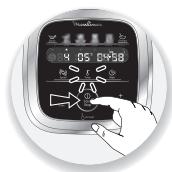 MOULINEX COMPANION XL GRIS HF80CB10 - MANUELLER BETRIEB: - 3