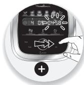 MOULINEX COMPANION XL GRIS HF80CB10 - Functies Turbo / Pulse - 1