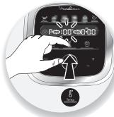 MOULINEX COMPANION XL GRIS HF80CB10 - 2- The pre-programmed settings can be - 1