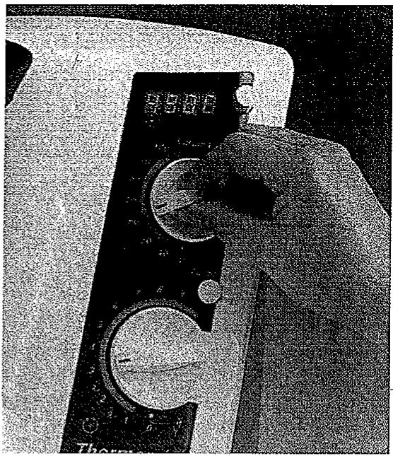 VORWERK THERMOMIX TM21 - Touché «Turbo» (4) - uniquement sur la position 0 ou après la position 3 - 1