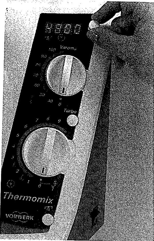VORWERK THERMOMIX TM21 - Le minuteur (1) et son sélecteur (2) - 1