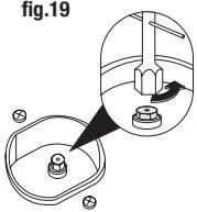 GLEM GA85PMIX - RÉGLAGE DU MINIMUM SUR LE BRÛLEUR FOUR ET BRÛLEUR GRILL (fig. 22 page 14) - 2