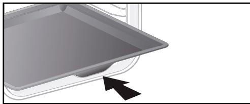 BRANDT BXP5700X - - Bageplade 20 mm - 1