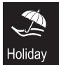 HISENSE RQ560N4WB1 - Mode « Holiday » - 1