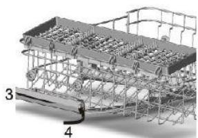 SCHNEIDER SDW1447D - Chargement des paniers supérieur et inférieur - 3