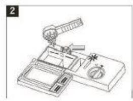 SCHNEIDER SDW1447D - Remplissage du détergent - 2