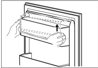 AEG-ELECTROLUX RDB428E1AX - Aus- und Einbauen der Türablage - 1