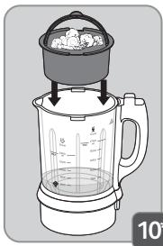 MOULINEX PERFECT MIX COOK LM835D10 - HOW TO ADD STEAM BASKET (*depending on model part) - 2