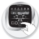 MOULINEX COMPANION XL YY4918FG - Este botao dispoe de 3 funcoes: - 4