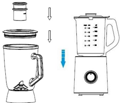 GORENJE B800GBK - Uso del mixer - 1