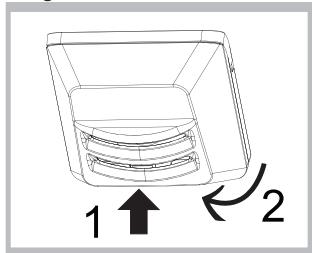 HOTPOINT LH8FF2O - Replacing the light bulb * - 1