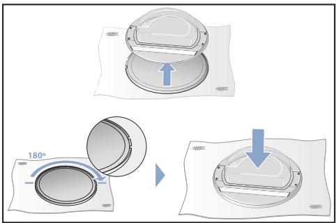 BOSCH WTYH7709ES - Changing the side on which the door is hinged - 7