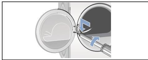 BOSCH WTYH7709ES - Changing the side on which the door is hinged - 14