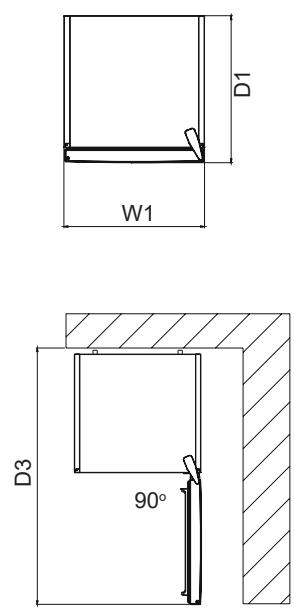 ELECTROLUX LNC7ME34X1 - Διαστάσεις - 3