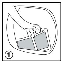 HOOVER ATDH11A2TKERXMSS - To clean the lint filter - 1