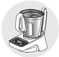 MOULINEX COMPACT CHEF HF405110 - -용기와 액세서리 맞추기 - 1