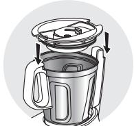 MOULINEX COMPACT CHEF HF405110 - -용기와 액세서리 맞추기 - 4