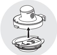 MOULINEX COMPACT CHEF HF405110 - - Instalación del conjunto de la tapa: - 3