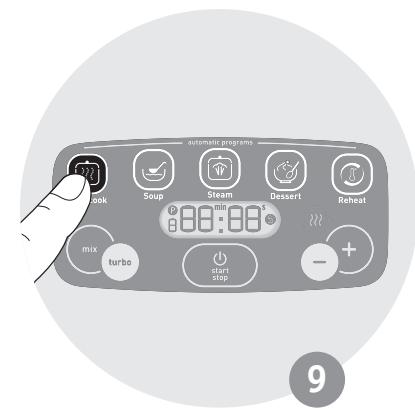 MOULINEX COMPACT CHEF HF405110 - 10