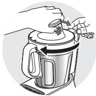 MOULINEX COMPACT CHEF HF405110 - -용기와 액세서리 맞추기 - 7
