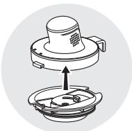 MOULINEX COMPACT CHEF HF405110 - - Fitting the lid assembly - 3
