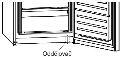 SHARP SJ-SC41CHXA2 - Oddelovač - 1