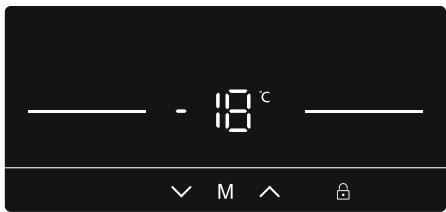 SHARP SJ-SC41CHXA2 - Saldiklio temperaturos nuostatos - 1