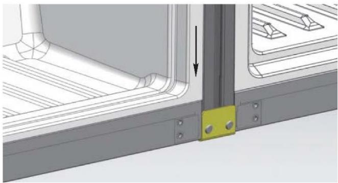 HOOVER HFF1864XM - > Door right-left change - 13
