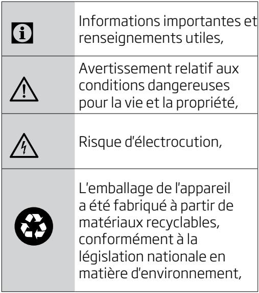 BEKO RFNE312K31XBN - Symboles et commentaires - 1
