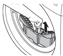 LG RC90U2AV2W - Cleaning the Lint Filter - 1