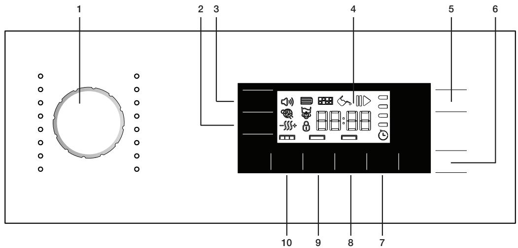 SMEG DHT73LIT - Control panel - 1
