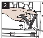 SMEG DHT73LIT - Connecting the water drain hose - 2