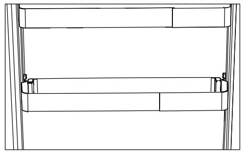 BEKO RDNE455K30ZXBN - Balconnet déporté amovible - 2