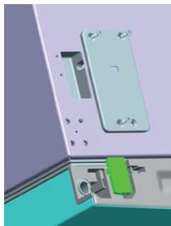 ESSENTIELB ECAVD185-70B1 - Reversing the direction of the door opening - 5