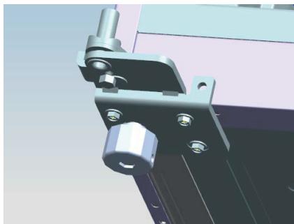 ESSENTIELB ECAVD185-70B1 - Inversión del sentido de abertura de la puerta - 5