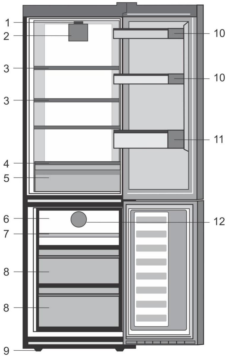 BEKO RCNA366K34WN - Manutenção e limpeza 16 - 1